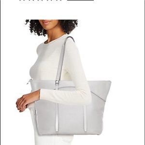 NWT Rebecca Minkoff Leather Signature Top Zip Tote